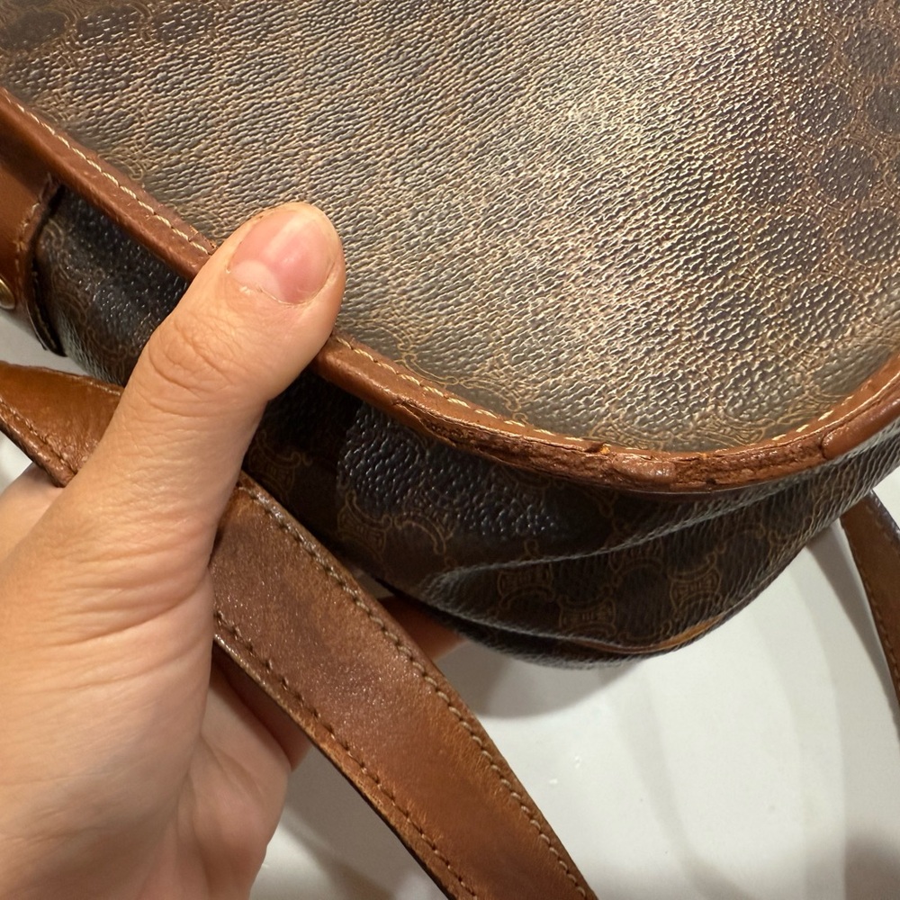 Celine Leather Crossbody Bag - Picture 8 of 12